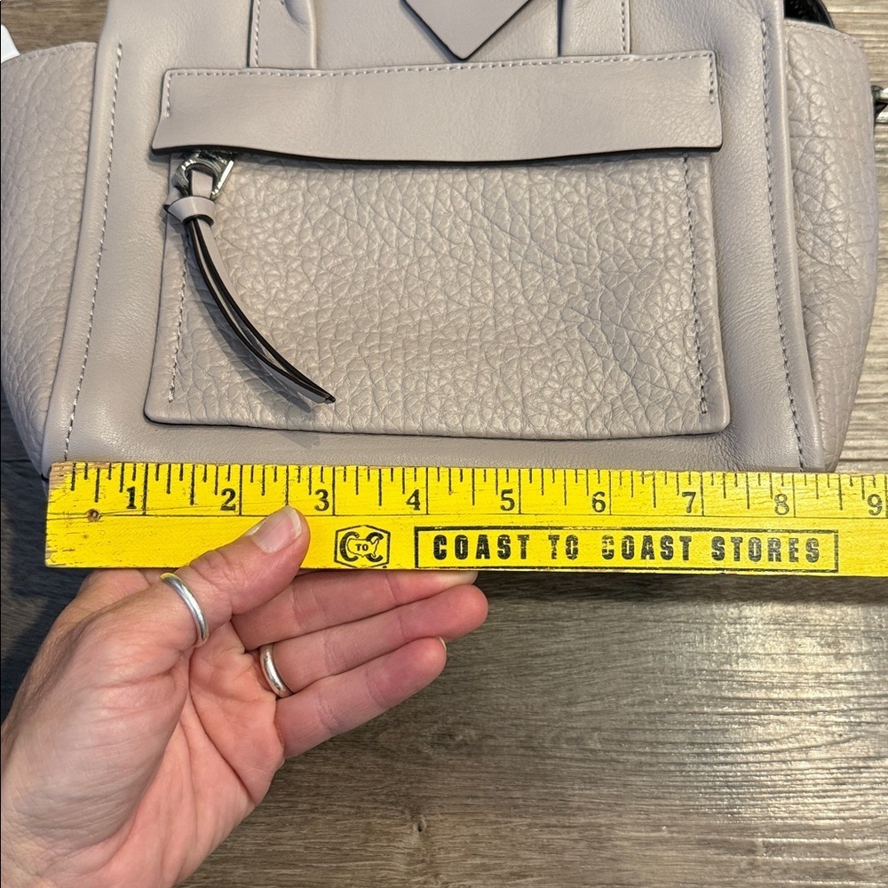 Coach Mini Bleeker Riley Crossbody Gray Bag - Picture 5 of 13